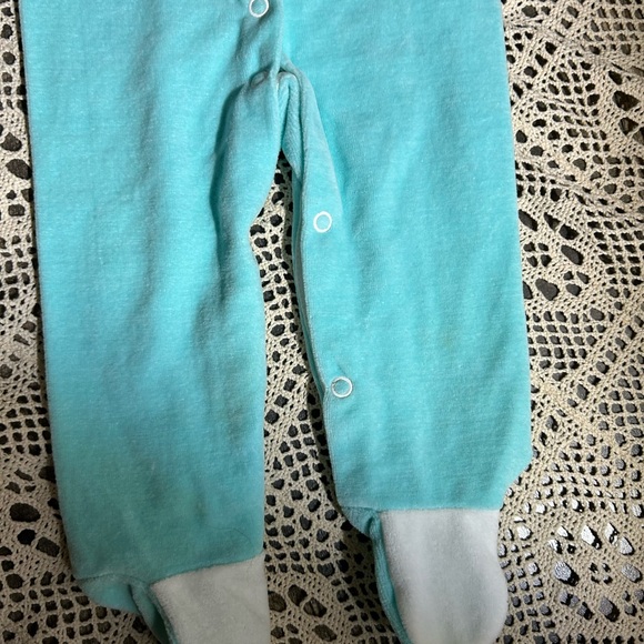 3/$20 Vintage Goldtex baby sleeper onesie romper size large 12 months - Picture 5 of 6